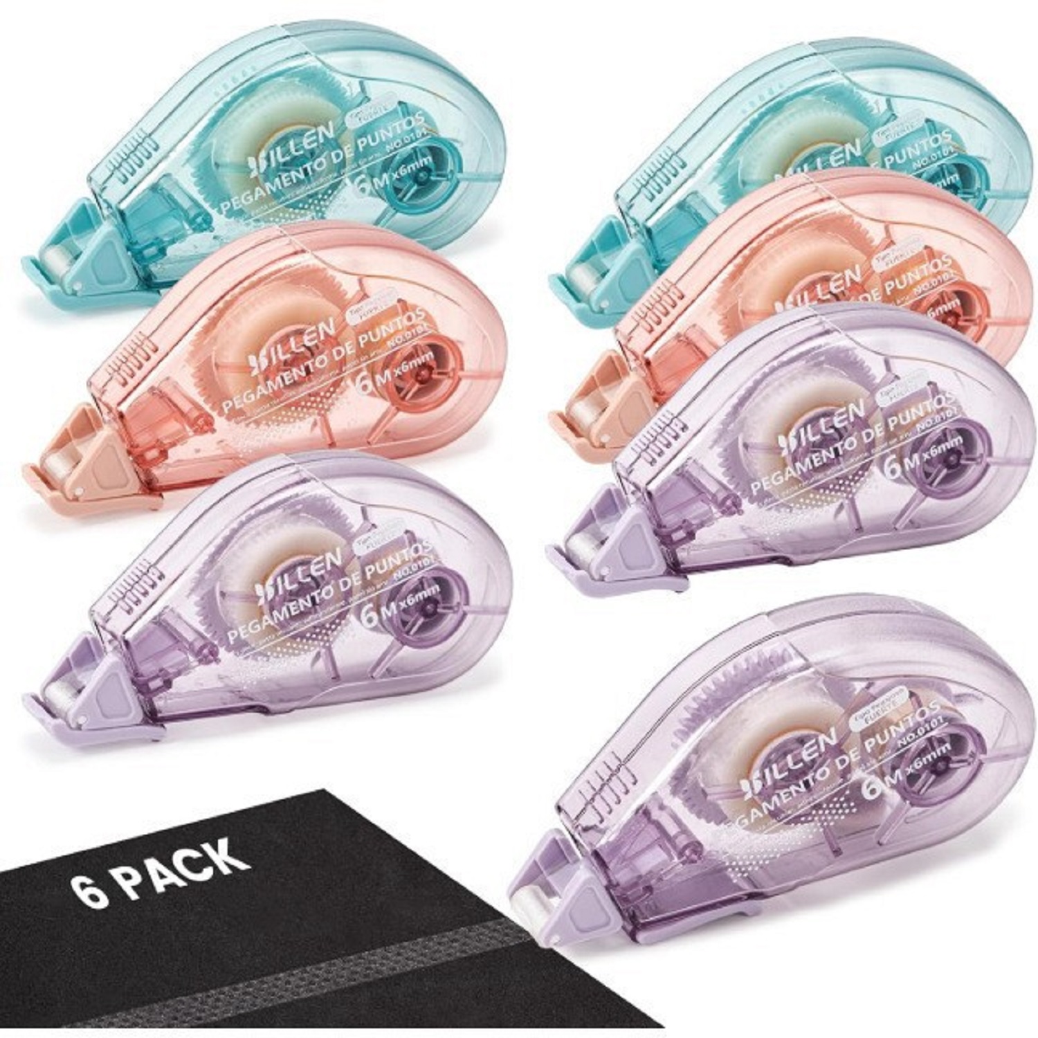 Correction Tape Roller - Makeasy scrapbook fita dupla face rolo