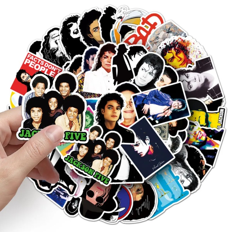 Memo Pad Sticky - 50 Fotos de Michael Jackson: Adesivos