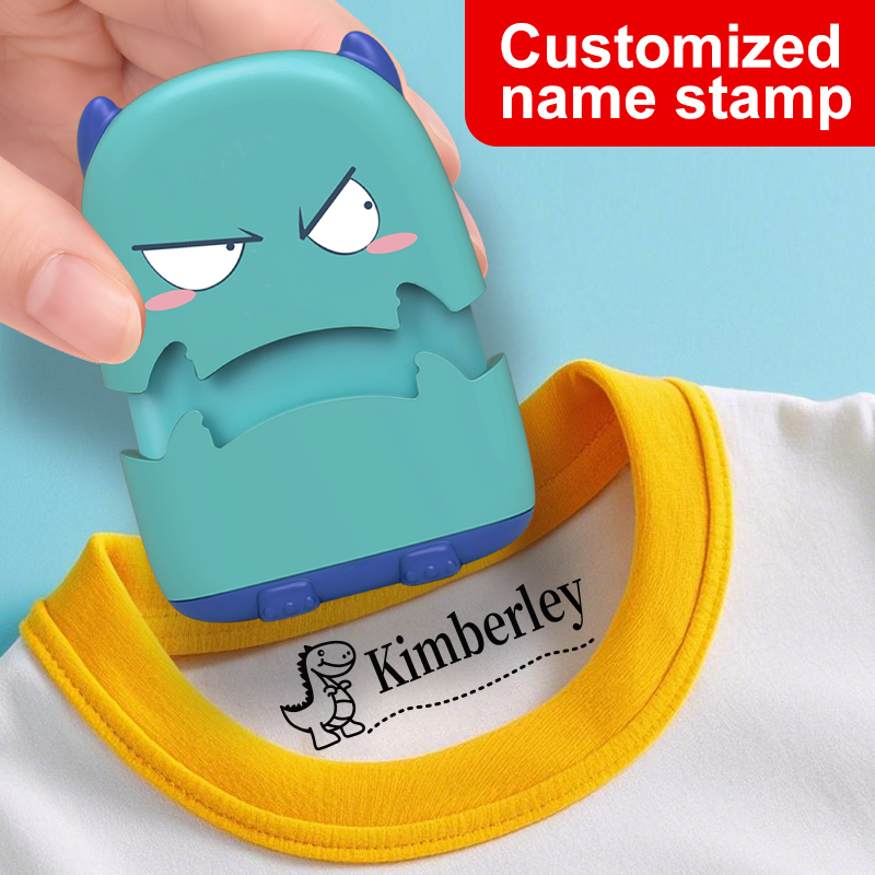 Self Inking Stamp - Carimbo personalizado com nome do estudante,