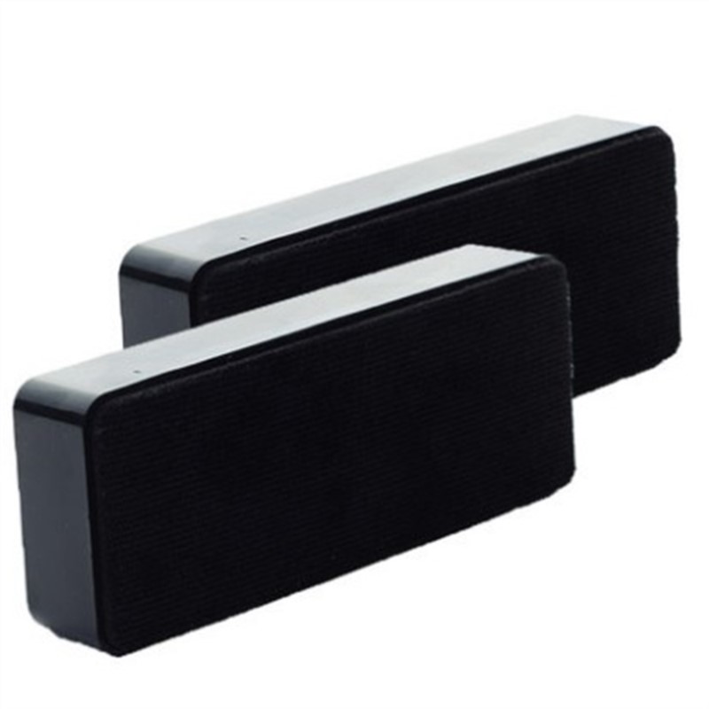 Whiteboard Marker Set - Black Magnetic Anexando Soft Eraser, Dry