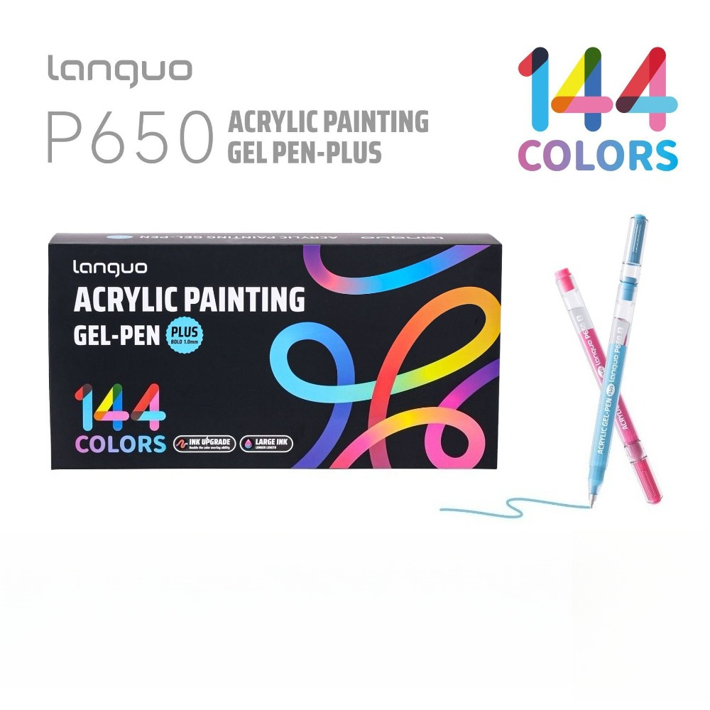 Copic Marker Sketch - Caneta Gel Acrílica Languo P650 com