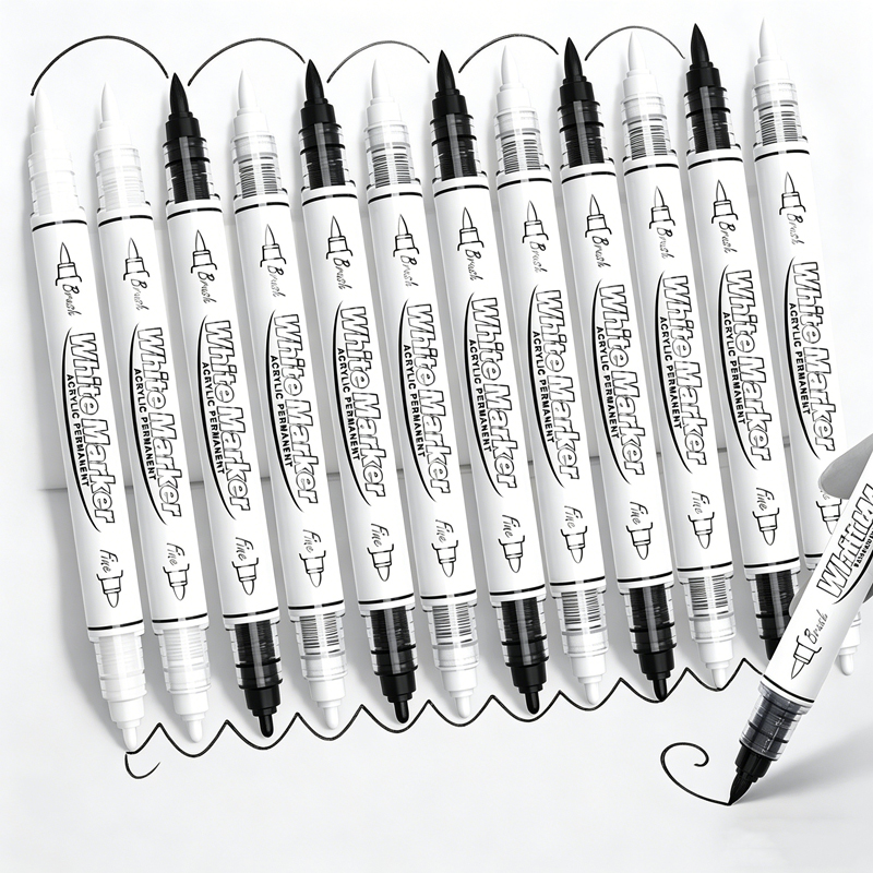 Whiteboard Marker Set - Caneta de Tinta Acrílica Permanente de