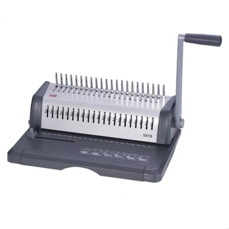 Binding Comb Plastic - Máquina de encadernação de pente de