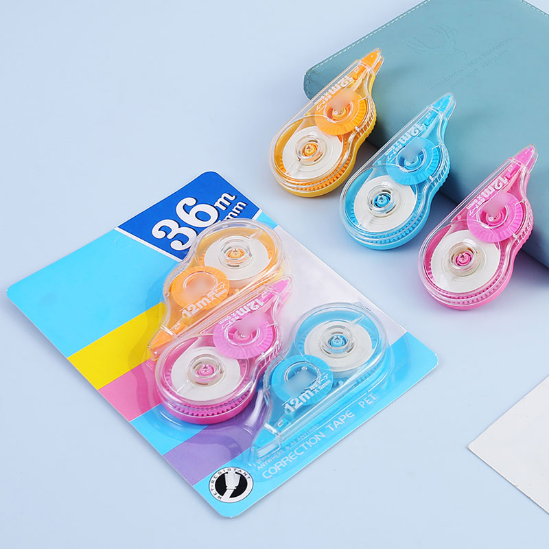 Correction Tape Roller - 3 pacotes, fita de correção de