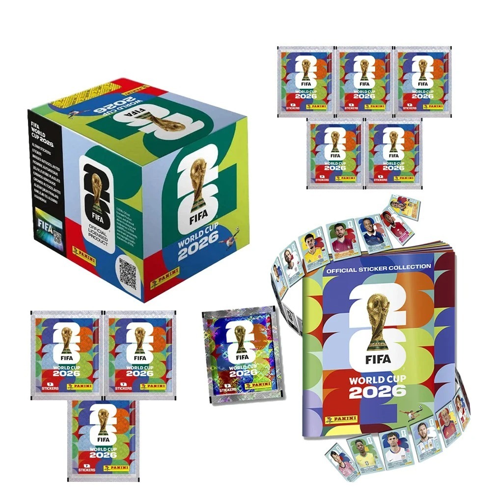 Cardstock Paper Pack - Coleção de Adesivos Panini 2026 FIFA