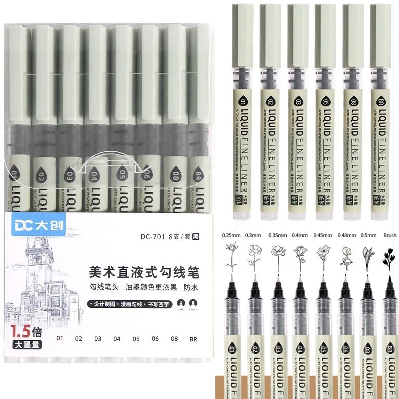 Conjunto de 12 Canetas Pretas  - Copic Marker Sketch avaliação e preço