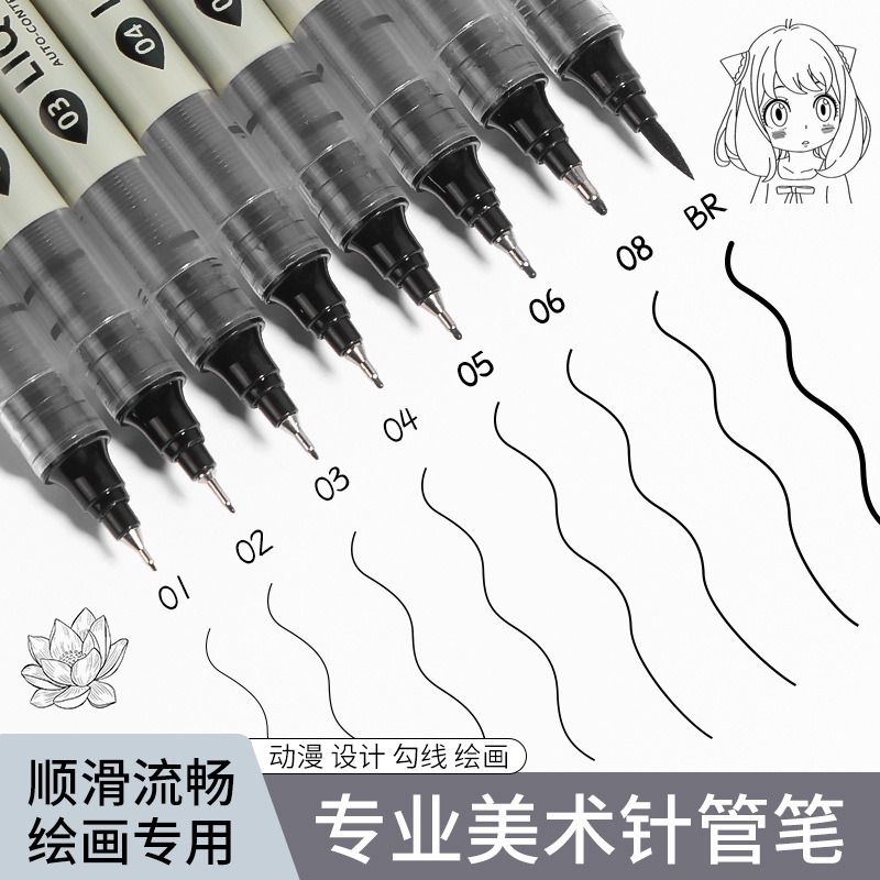 Conjunto de 12 Canetas Pretas  - Copic Marker Sketch avaliação e preço