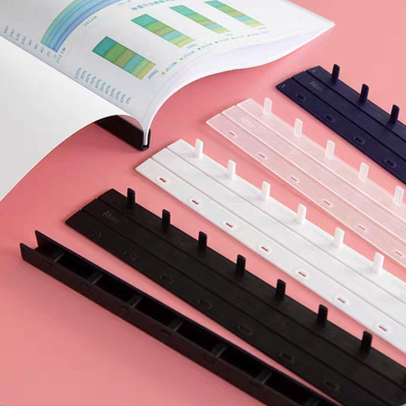 50 Peças de Tiras de Encaderna - Binding Comb Plastic avaliação e preço
