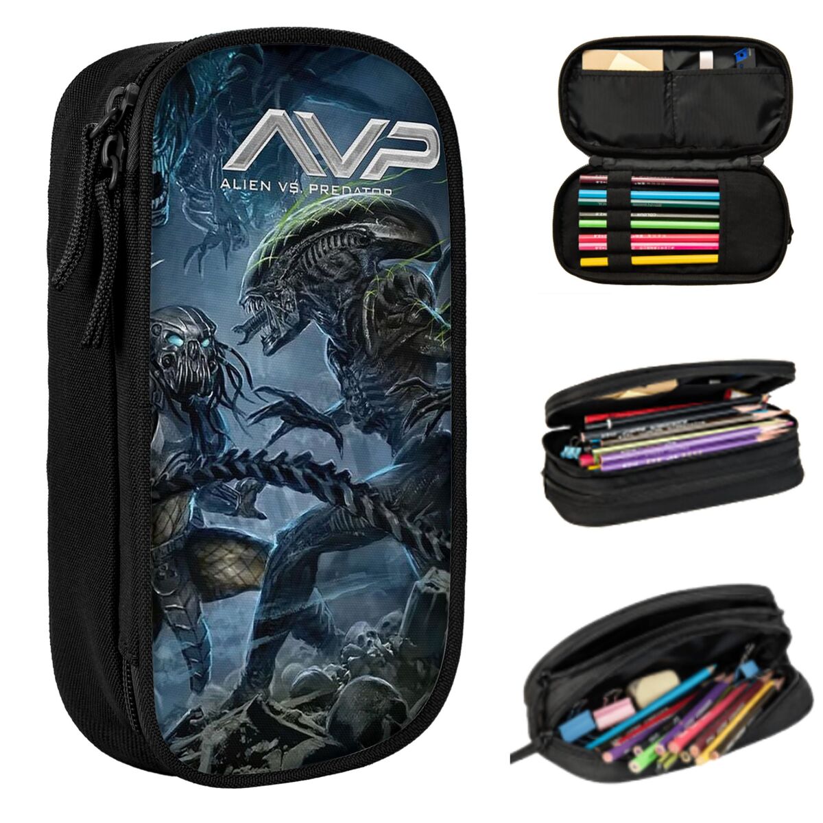 Estojo de lápis Alien Vs Preda - Office Supply Vs Stationery avaliação e preço