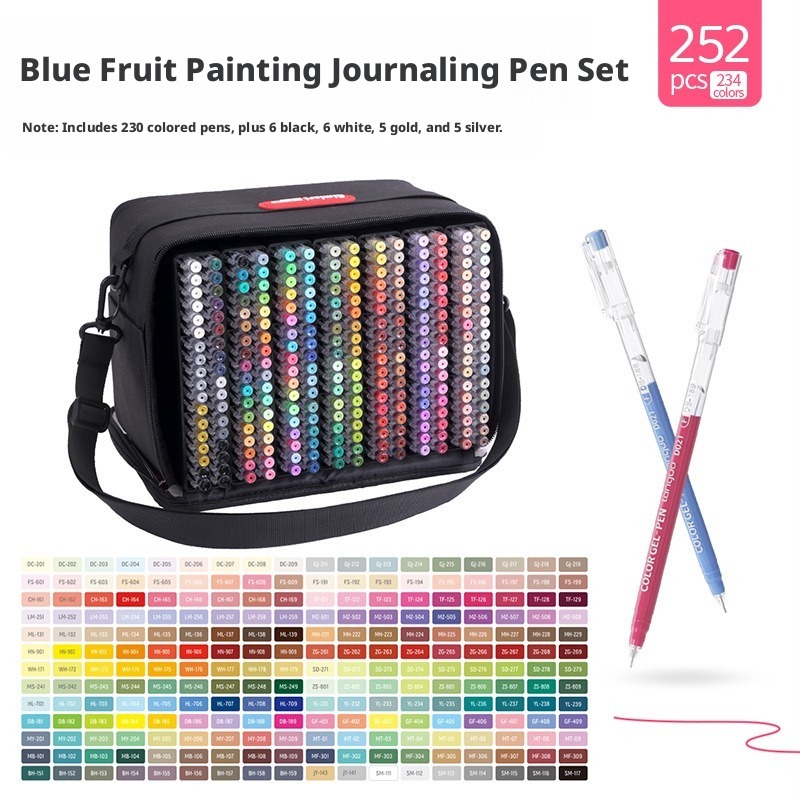 Conjunto de 252 Canetas de Gel - Whiteboard Marker Set avaliação e preço