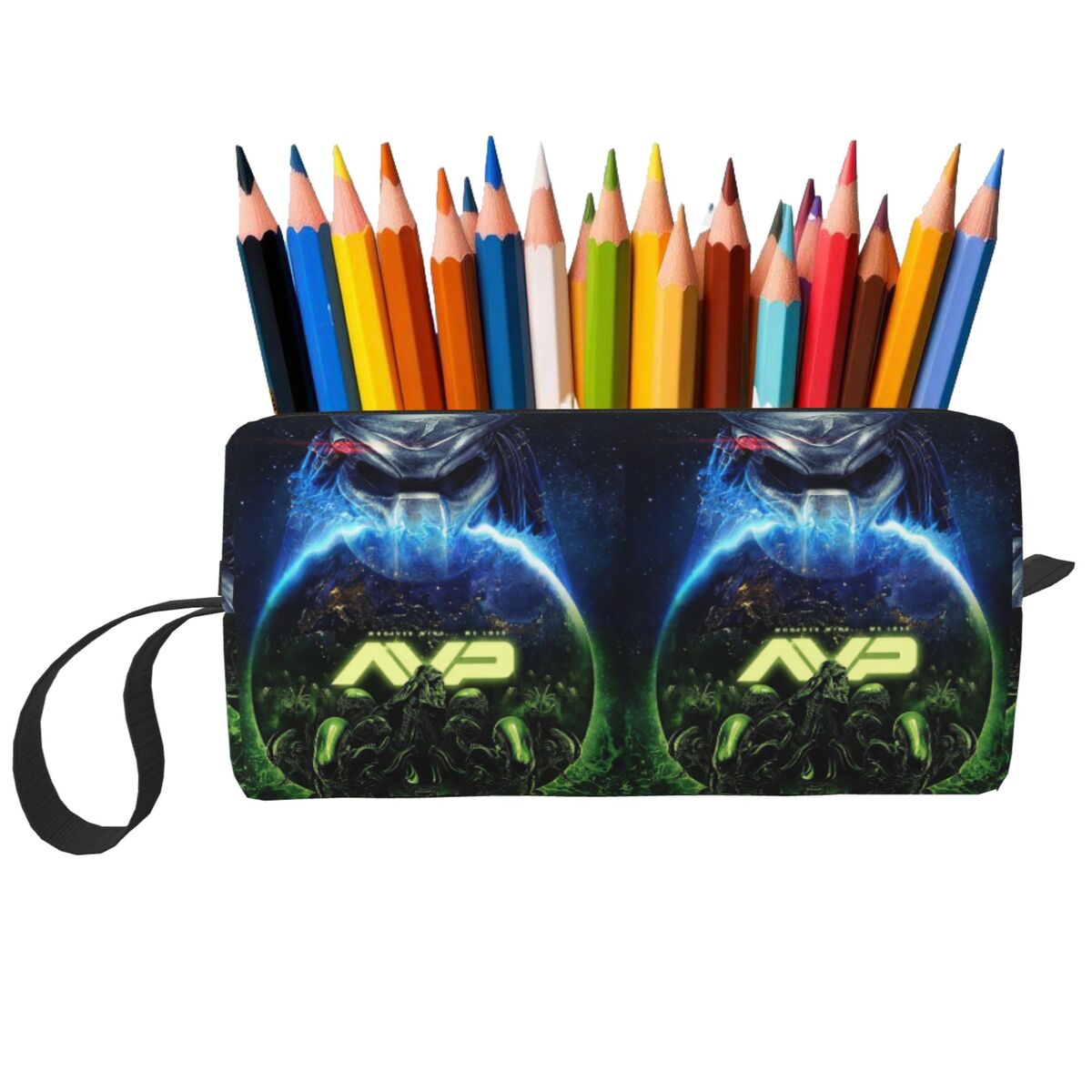 Estojo de Lápis Alien Vs Preda - Office Supply Vs Stationery avaliação e preço