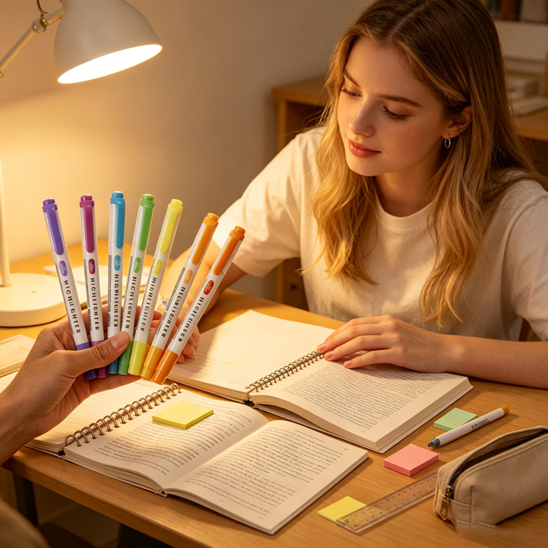 Marcadores Fluorescentes de Po - Highlighter Set Pastel avaliação e preço