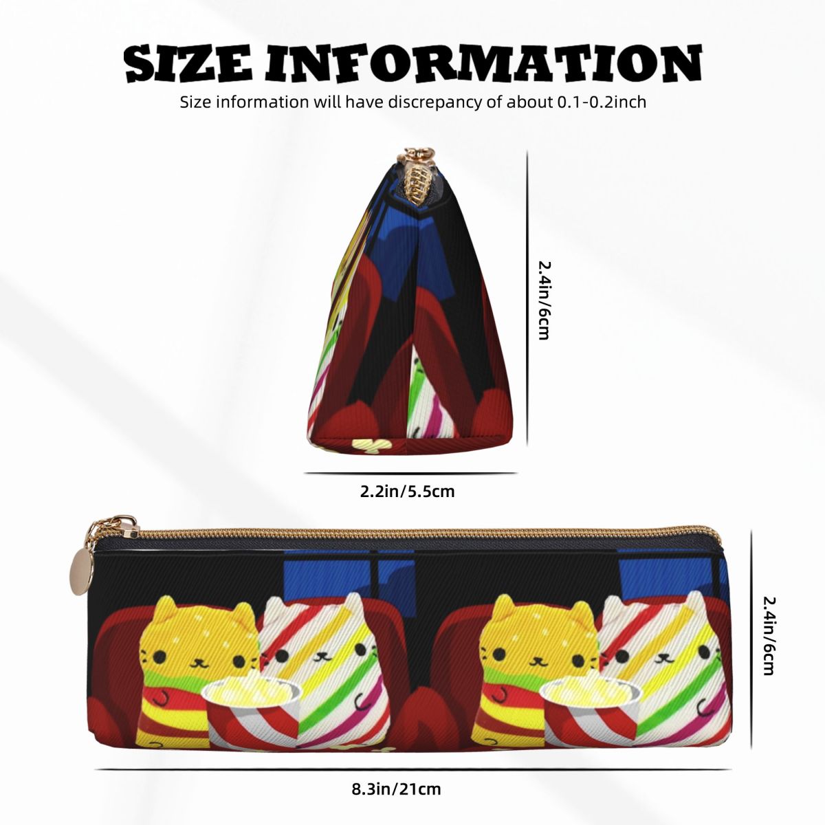 Estojo de lápis Cats Vs Pickle - Office Supply Vs Stationery avaliação e preço