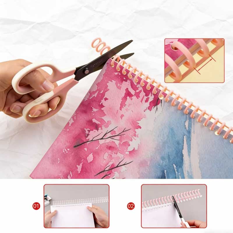 Espiral Plástica A4 com 30 Fur - Binding Comb Plastic avaliação e preço