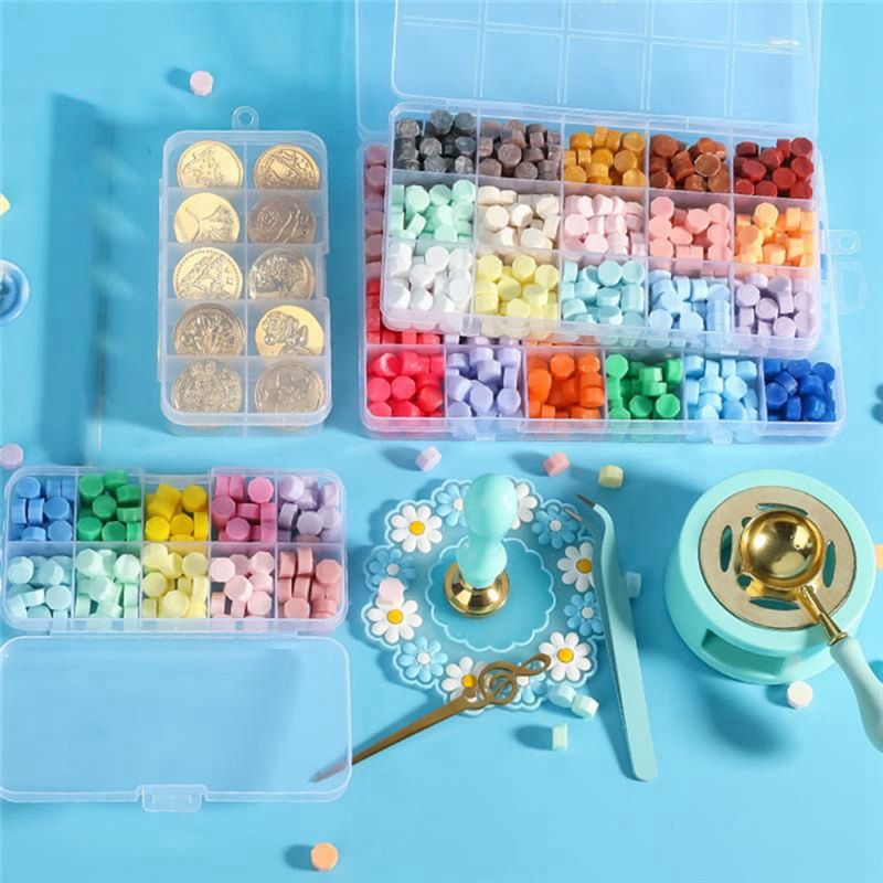 Kit de Selos de Cera DT38 17 P - Wax Seal Stamp Kit avaliação e preço