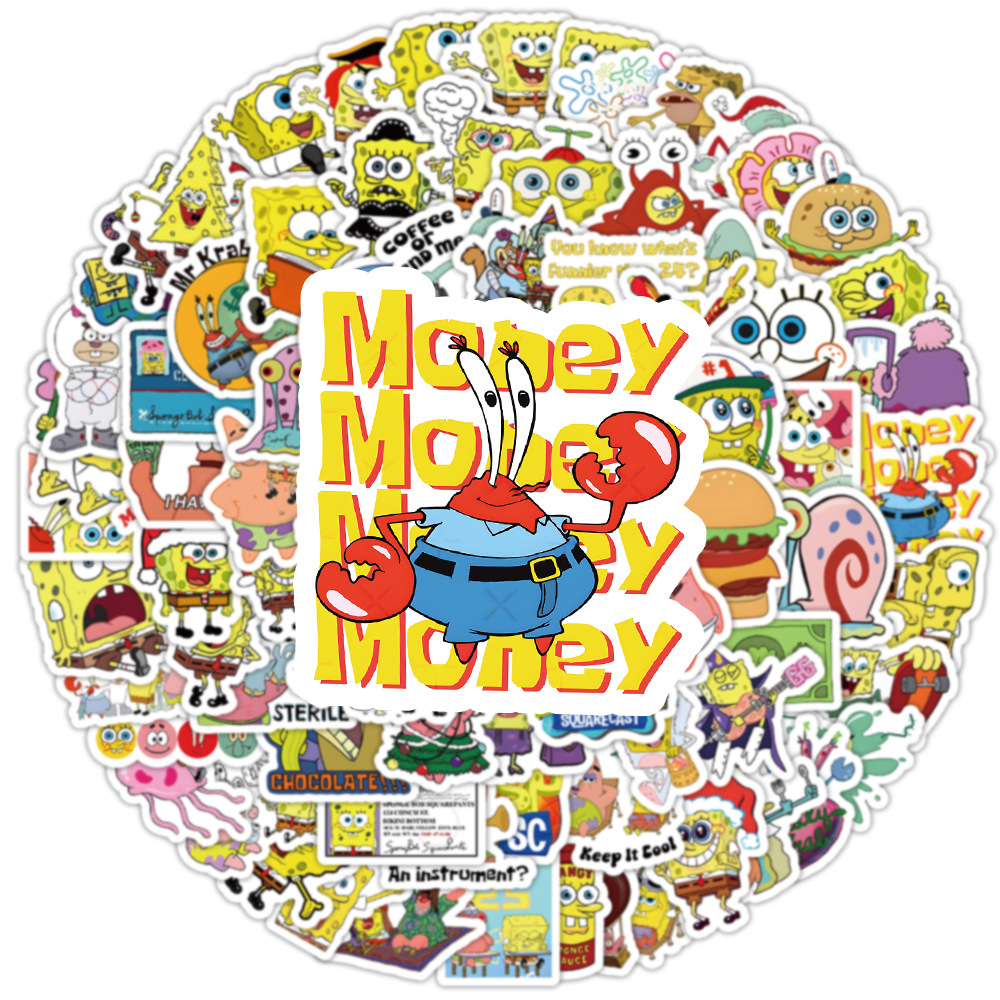 100pcs Adesivos Kawaii do Bob  - Memo Pad Sticky avaliação e preço
