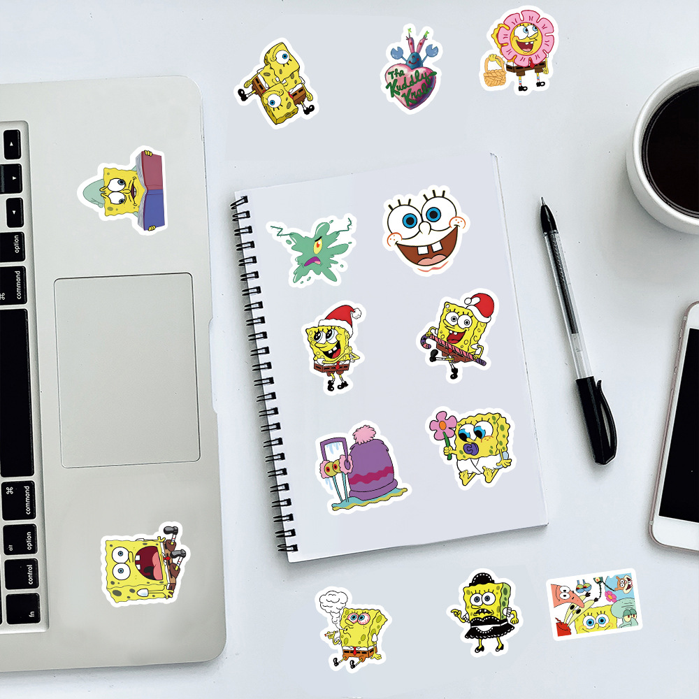 100pcs Adesivos Kawaii do Bob  - Memo Pad Sticky avaliação e preço