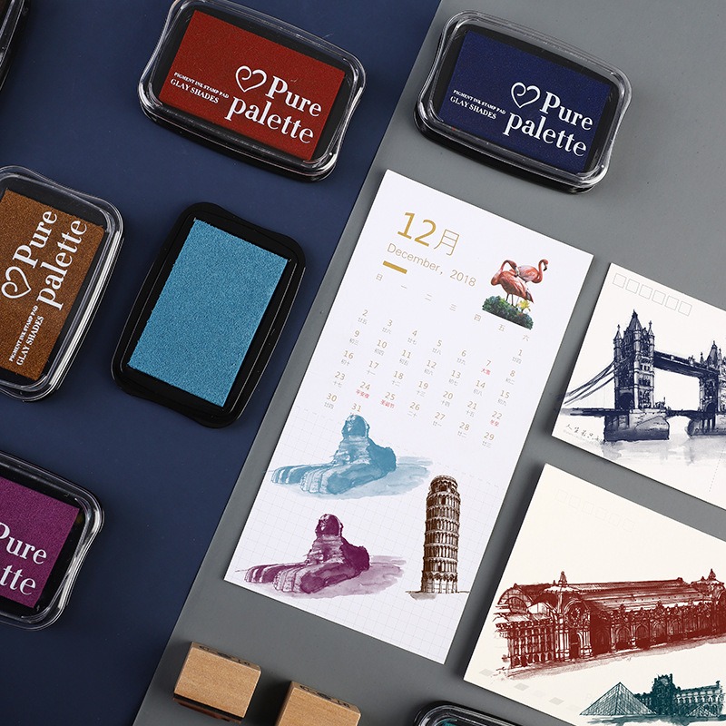Almofada de tinta colorida vin - Self Inking Stamp avaliação e preço