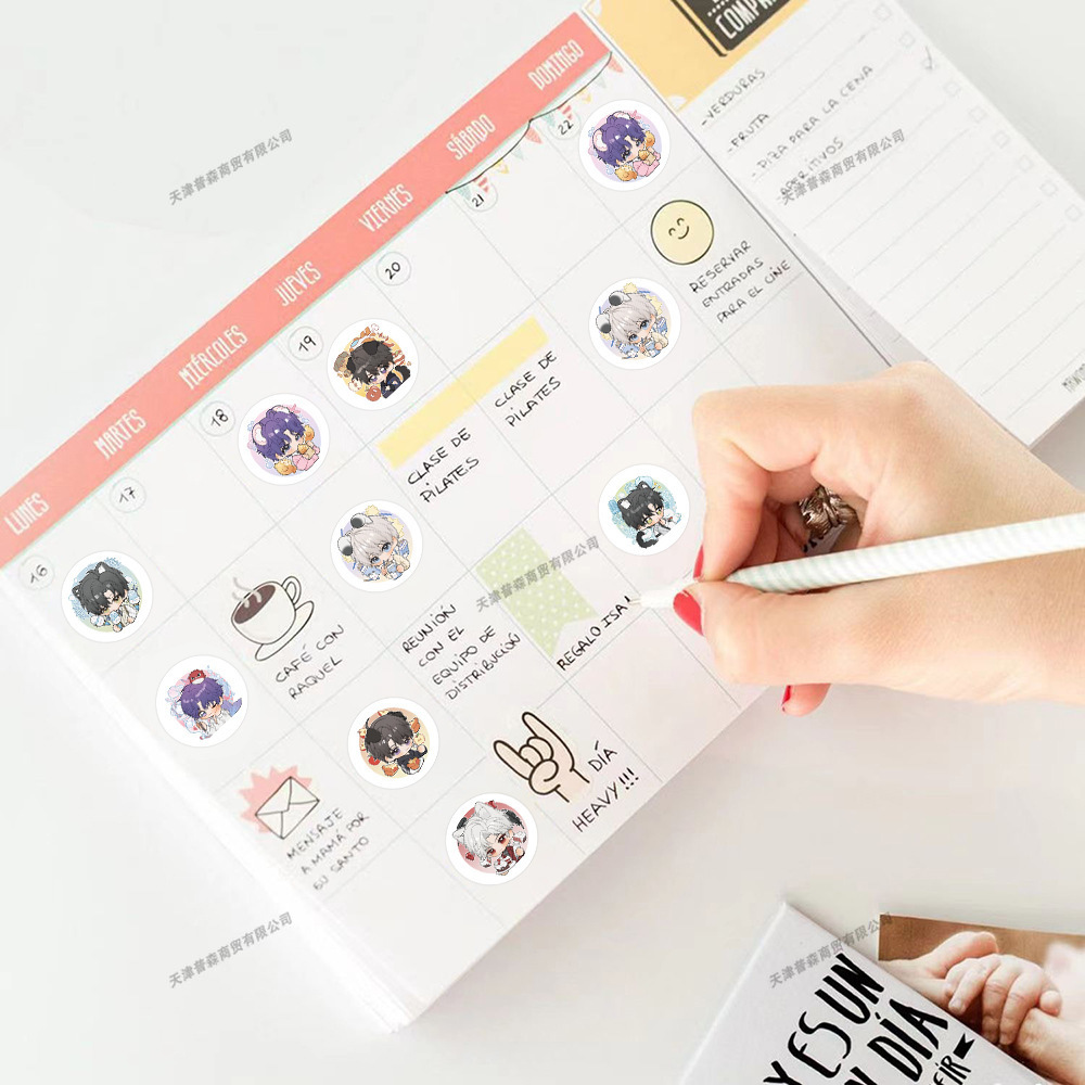 500 pçs rolo kawaii dos desenh - Memo Pad Sticky avaliação e preço