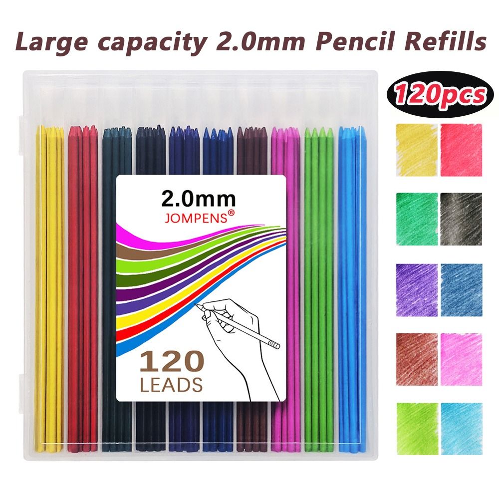 120 peças de Refil de Lápis de - Mechanical Pencil Lead avaliação e preço