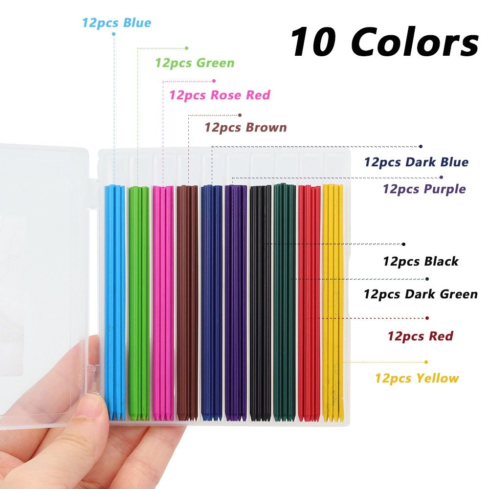 120 peças de Refil de Lápis de - Mechanical Pencil Lead avaliação e preço
