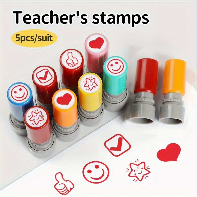 Carimbos Coloridos para Profes - Self Inking Stamp avaliação e preço
