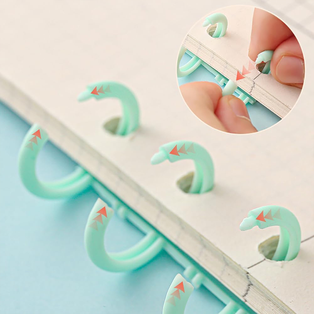 5/10 Peças Espirais de Encader - Binding Comb Plastic avaliação e preço