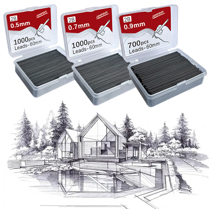 1000 peças lápis mecânico chum - Mechanical Pencil Lead avaliação e preço