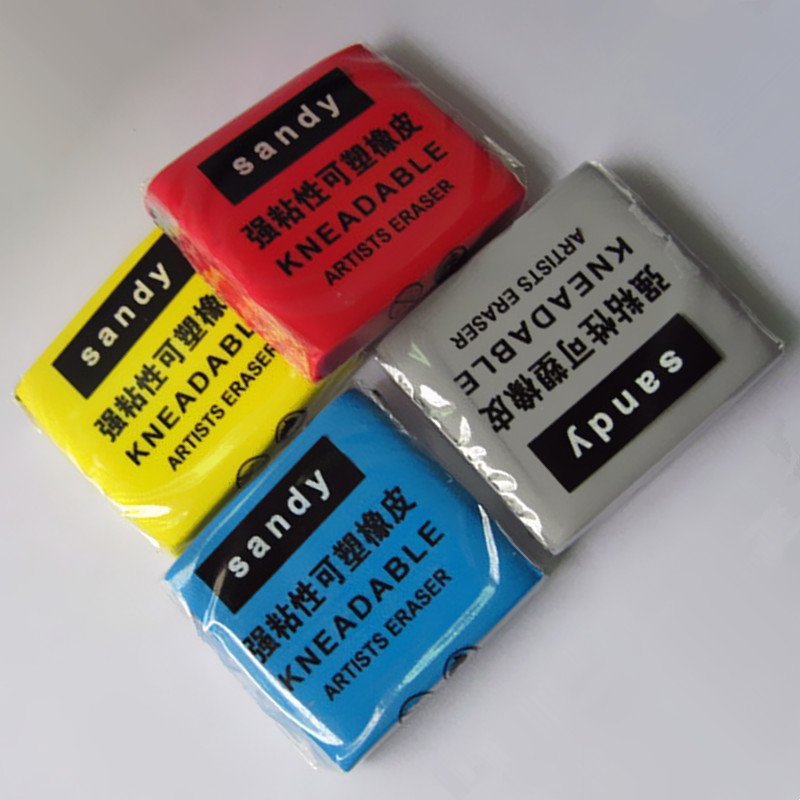 Borracha amassável pastel esbo - Rubber Eraser Kneaded avaliação e preço