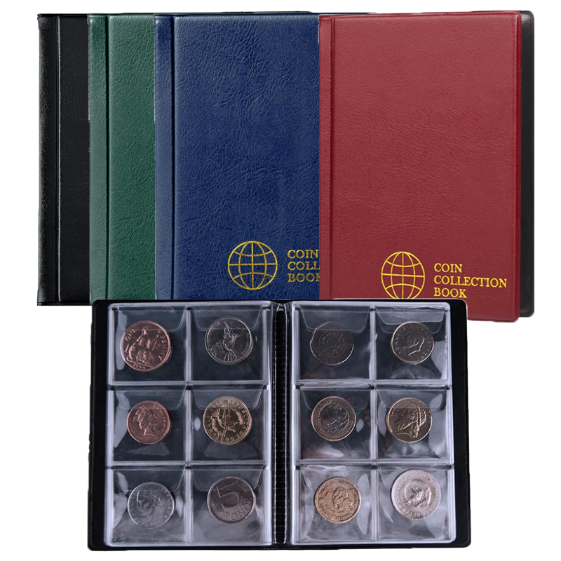 60 bolso coleção de moedas álb - Binding Comb Plastic avaliação e preço