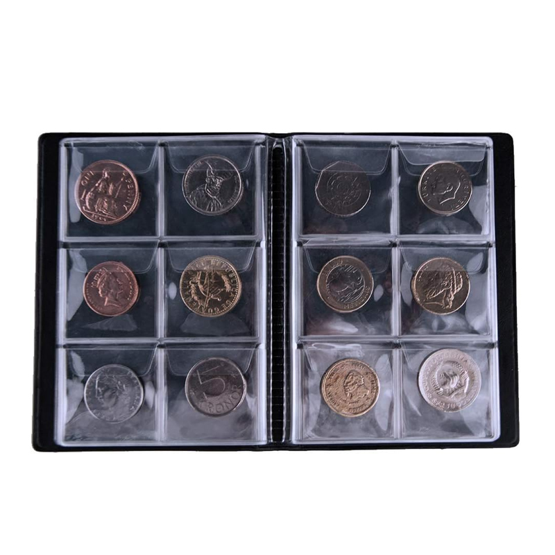 60 bolso coleção de moedas álb - Binding Comb Plastic avaliação e preço