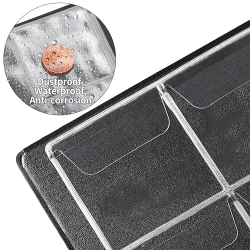 60 bolso coleção de moedas álb - Binding Comb Plastic avaliação e preço