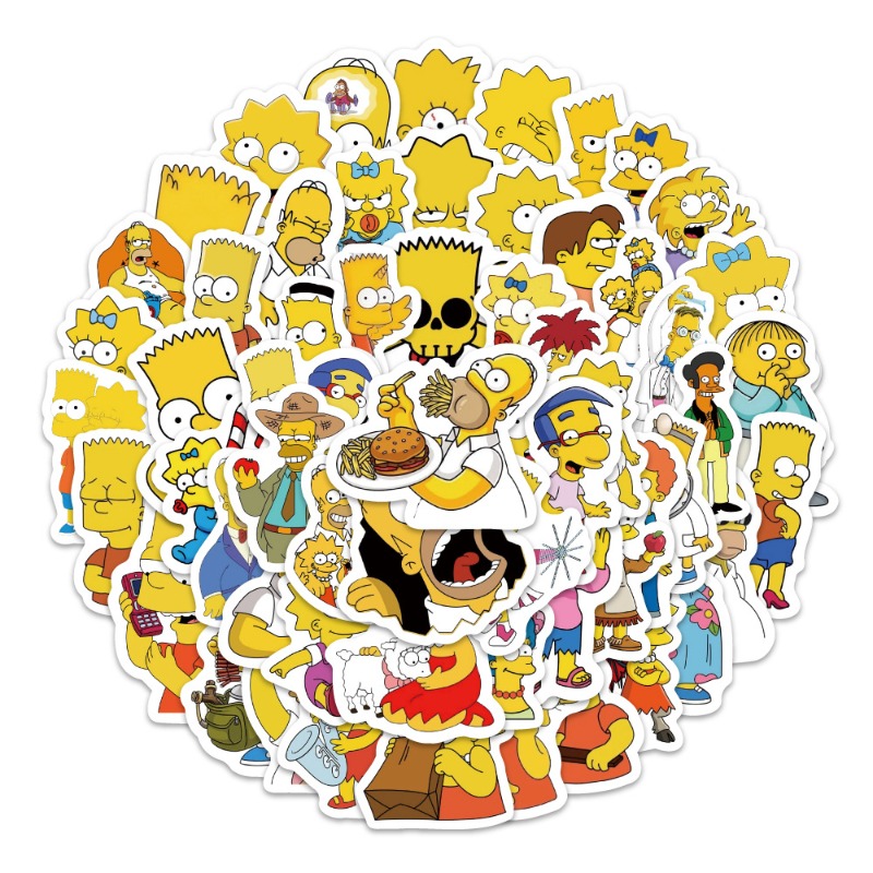 The Simpsons Homer Marge Bart  - Memo Pad Sticky avaliação e preço
