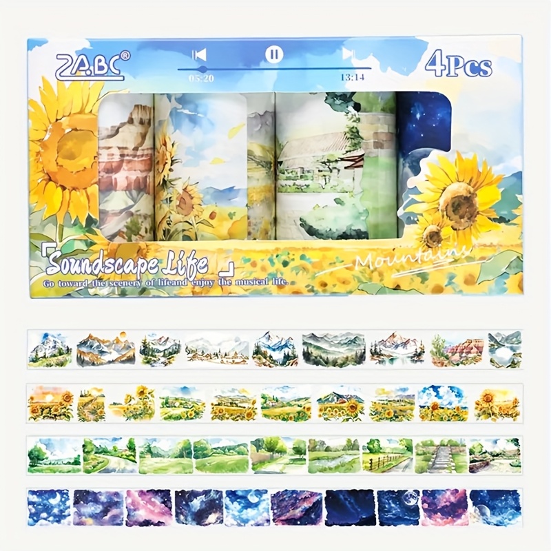 Fita decorativa com padrão de  - Memo Pad Sticky avaliação e preço