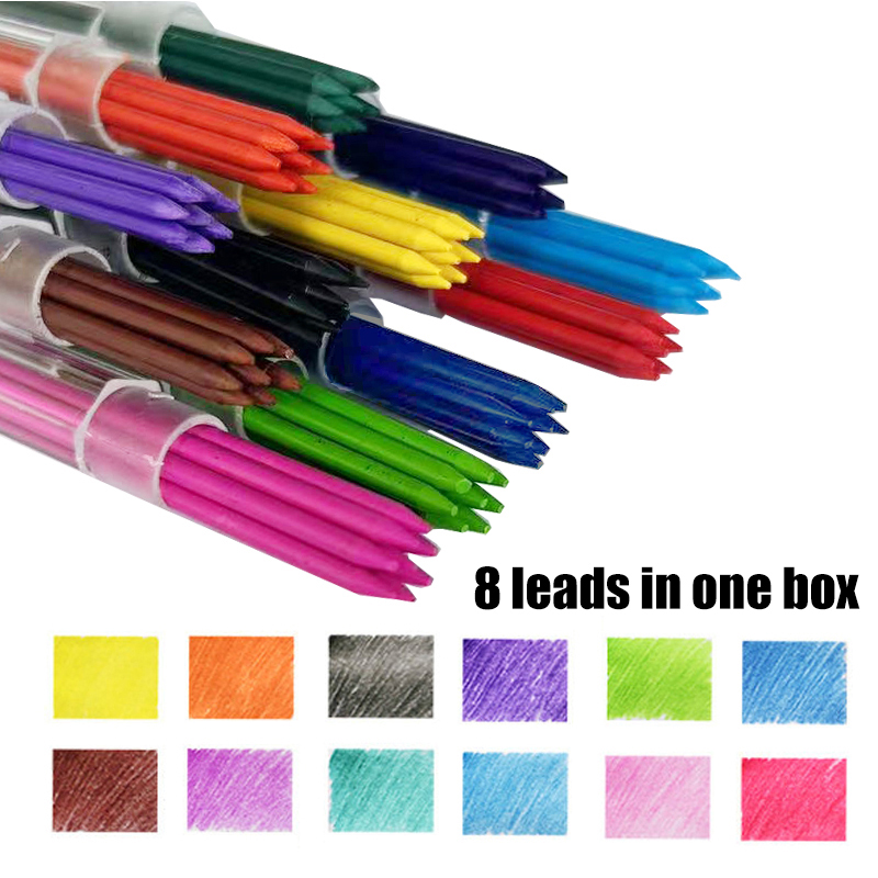 12 cores 2.0mm hb chumbo subst - Mechanical Pencil Lead avaliação e preço