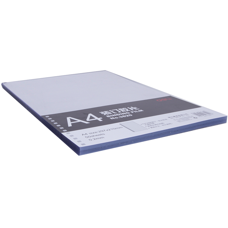 50PCS Deli 3820 A4 Filme de En - Binding Comb Plastic avaliação e preço