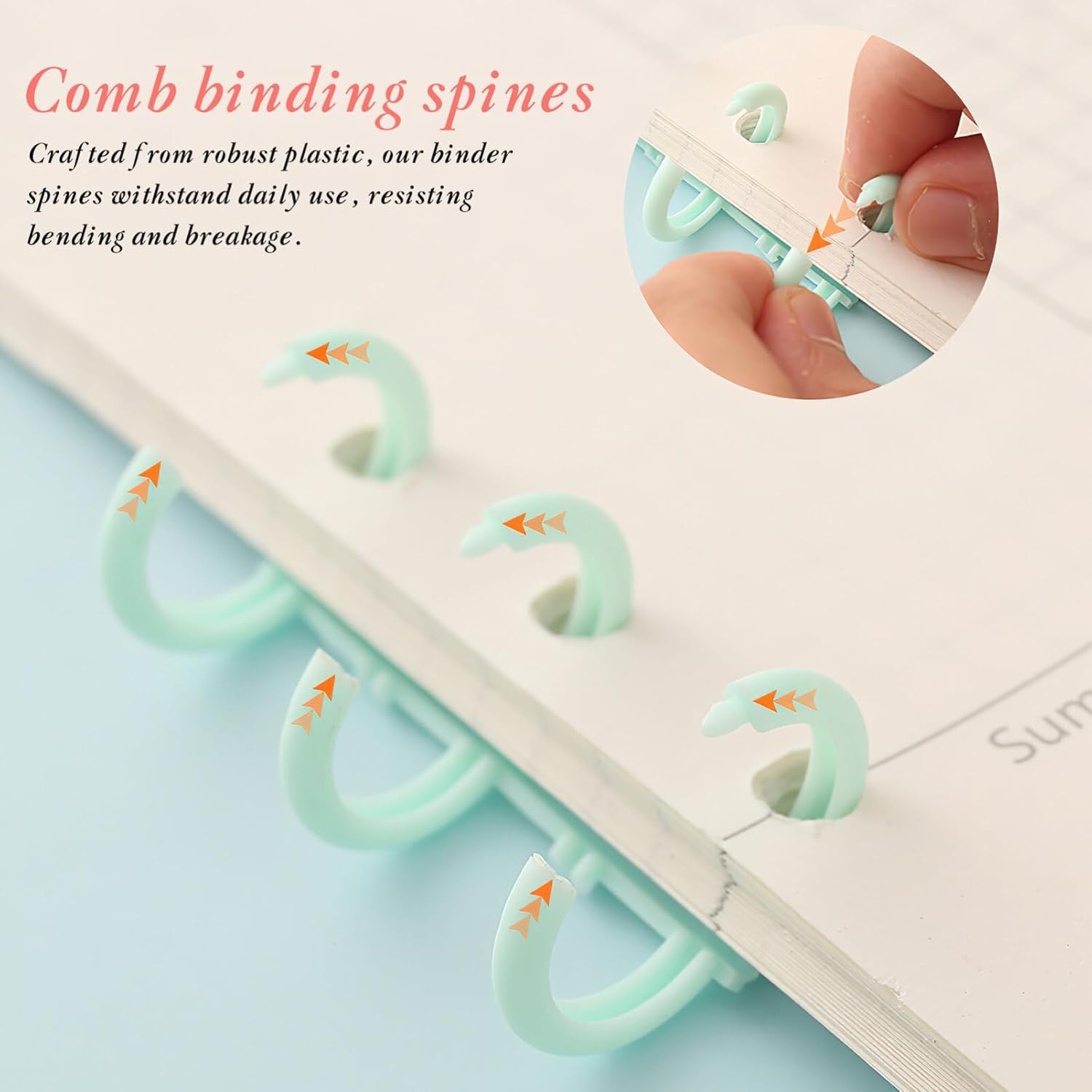 5/10Pcs Pente para encadernaçã - Binding Comb Plastic avaliação e preço